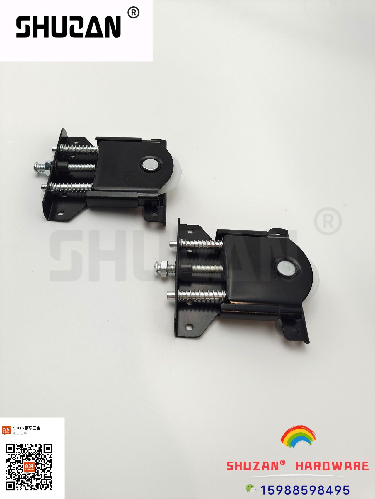 Ruedas de polea de elevación poleas de servicio pesado ruedas de zinc color shuzan estilo muchos particiones push pull shift puerta anti-desmontaje shuzan Item Picture
