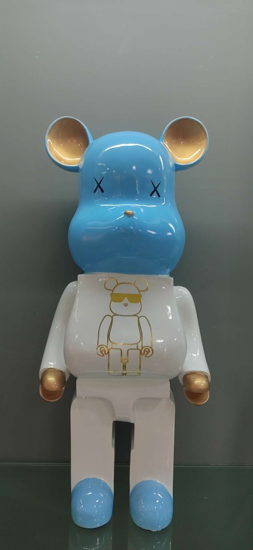 网红轻奢卡通暴力熊存钱罐客厅居家落地摆件