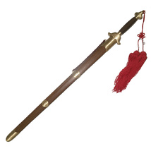 真铜太极剑不锈钢剑身晨练男女可同武术运动半软带穗子龙泉宝剑