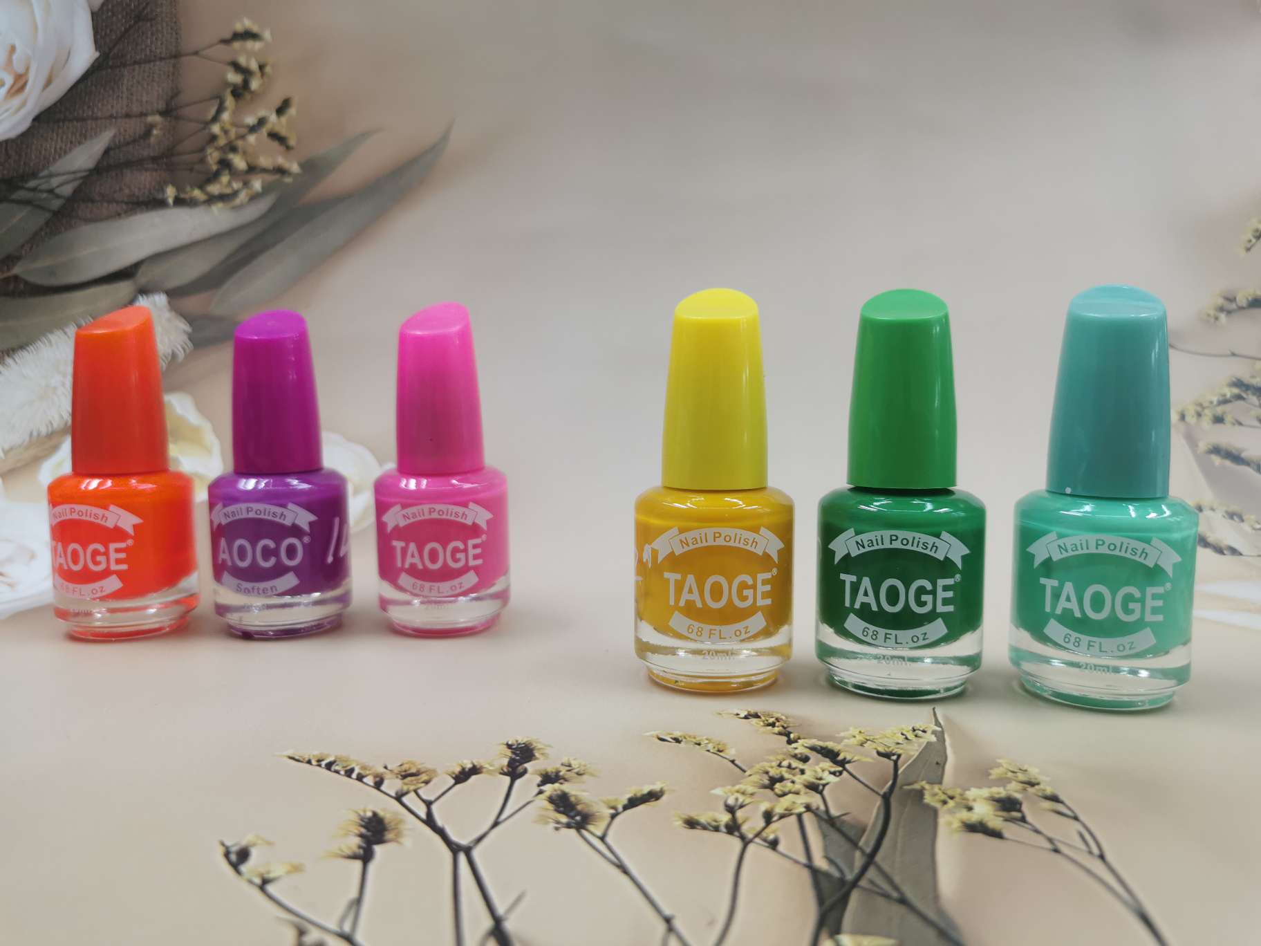 Colored Candy Cover Oil-Based Nail Polish With Foreign Trade Nail Polish Glue Specification drawing