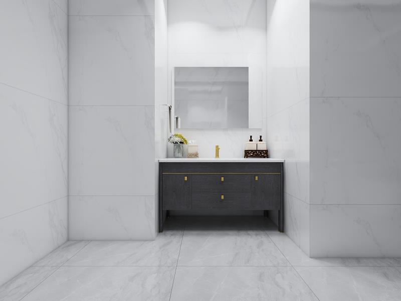 Fanrong Building Materials' Purifan Light Luxury bathroom cabinet, Ludevis series washbasin 80 cm details Picture