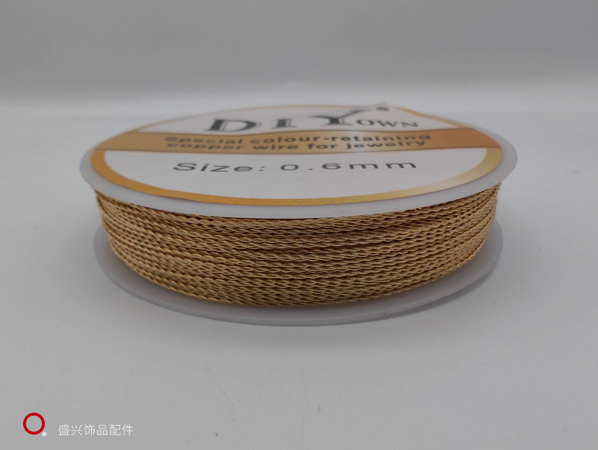 0.6 color-preserving copper wire twist handmade diy jewelry does not fade first detail image 2