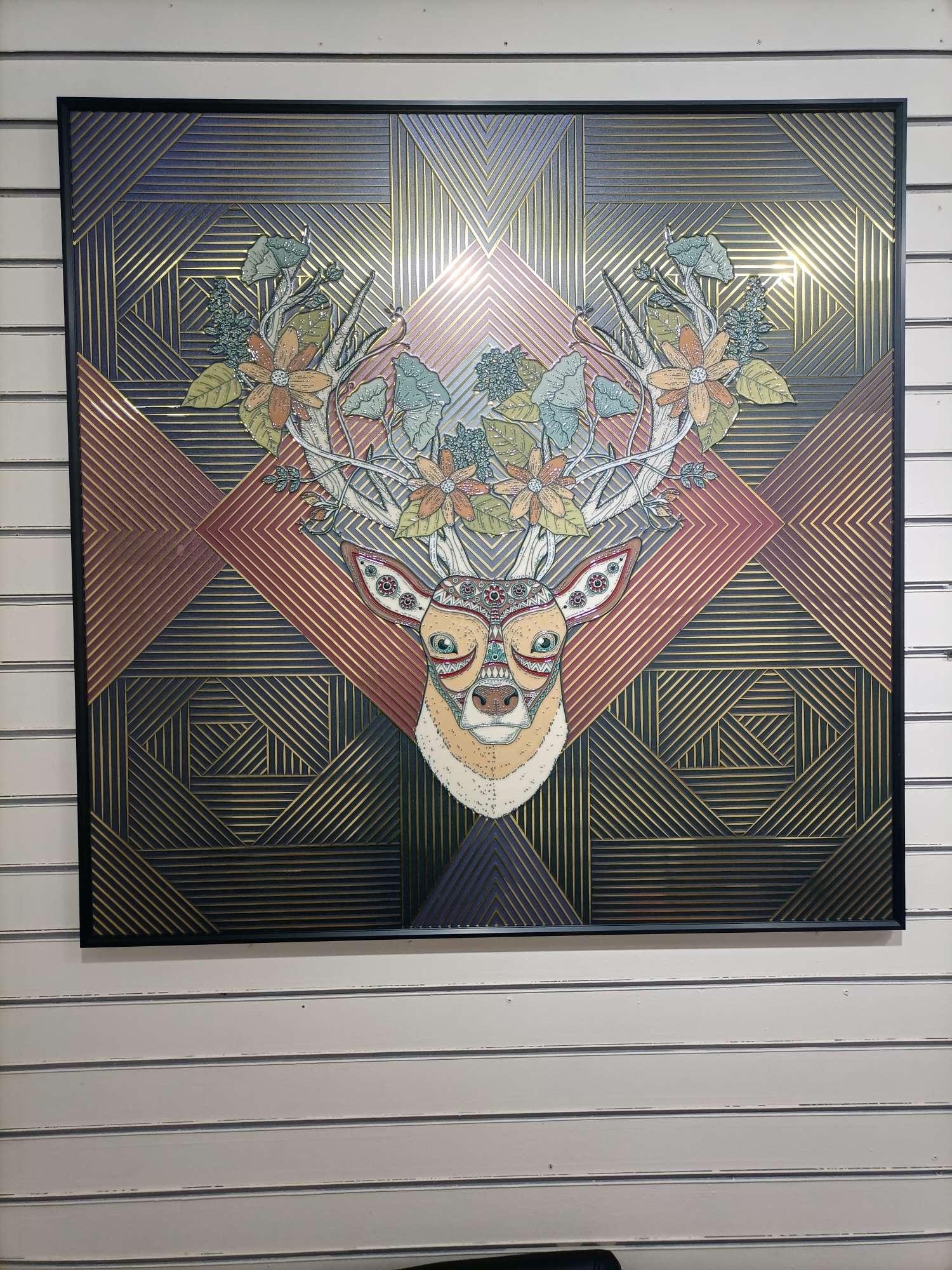 装饰画/苏绣/挂画/墙壁画/油画女不规则气质产品图