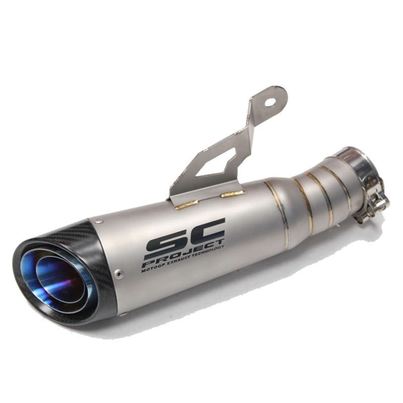 适用于宝马摩托车S1000RR 2019 2020 2021年 SC 碳纤不锈钢排气管