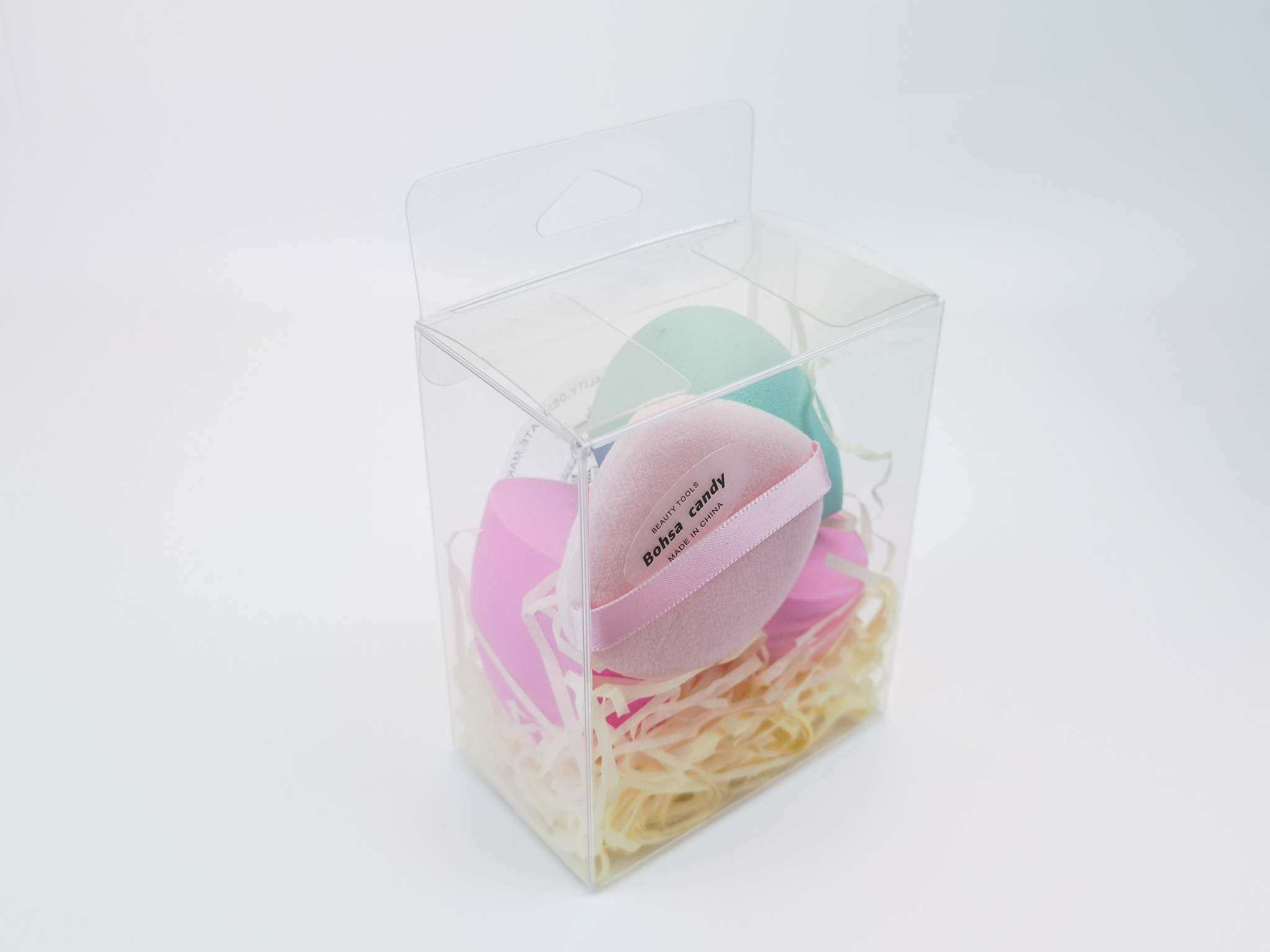 Four sets of PVC3+1 cushion beauty eggs details Picture