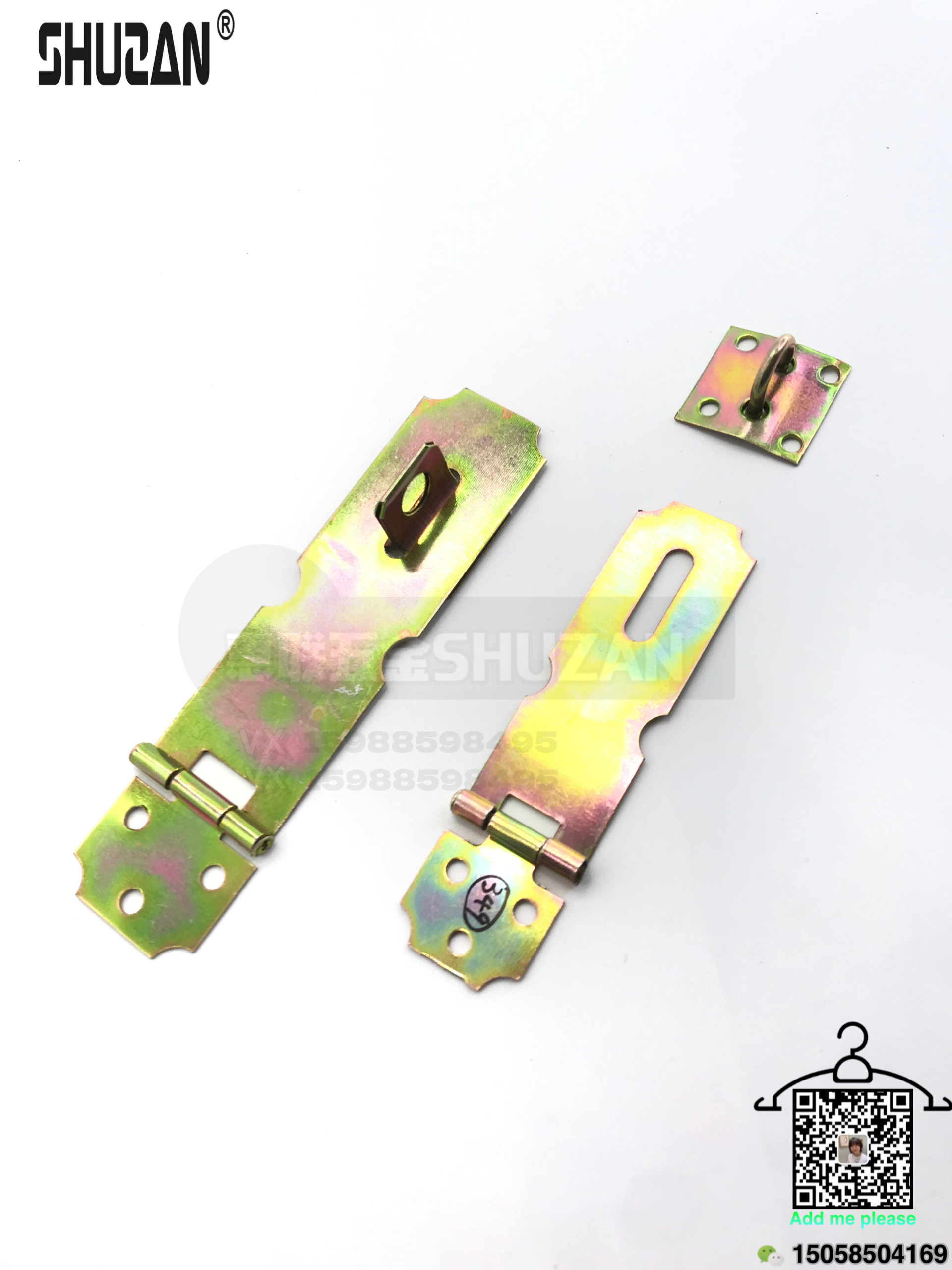 Shuzan hardware lock plates are sturdy and come in various sizes and specifications. They are specially supplied for export with galvanized lock plates Item Picture