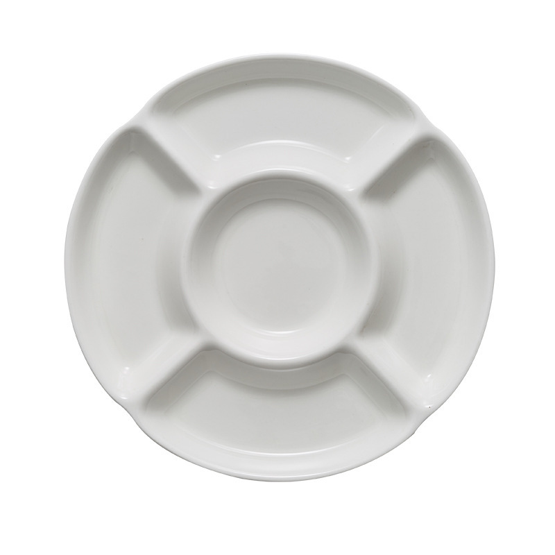 Hotel ceramic tableware: Five-fruit platters, fruit platters, diversified fruit platters, snack plates, pastries, dried fruits and dessert plates details Picture