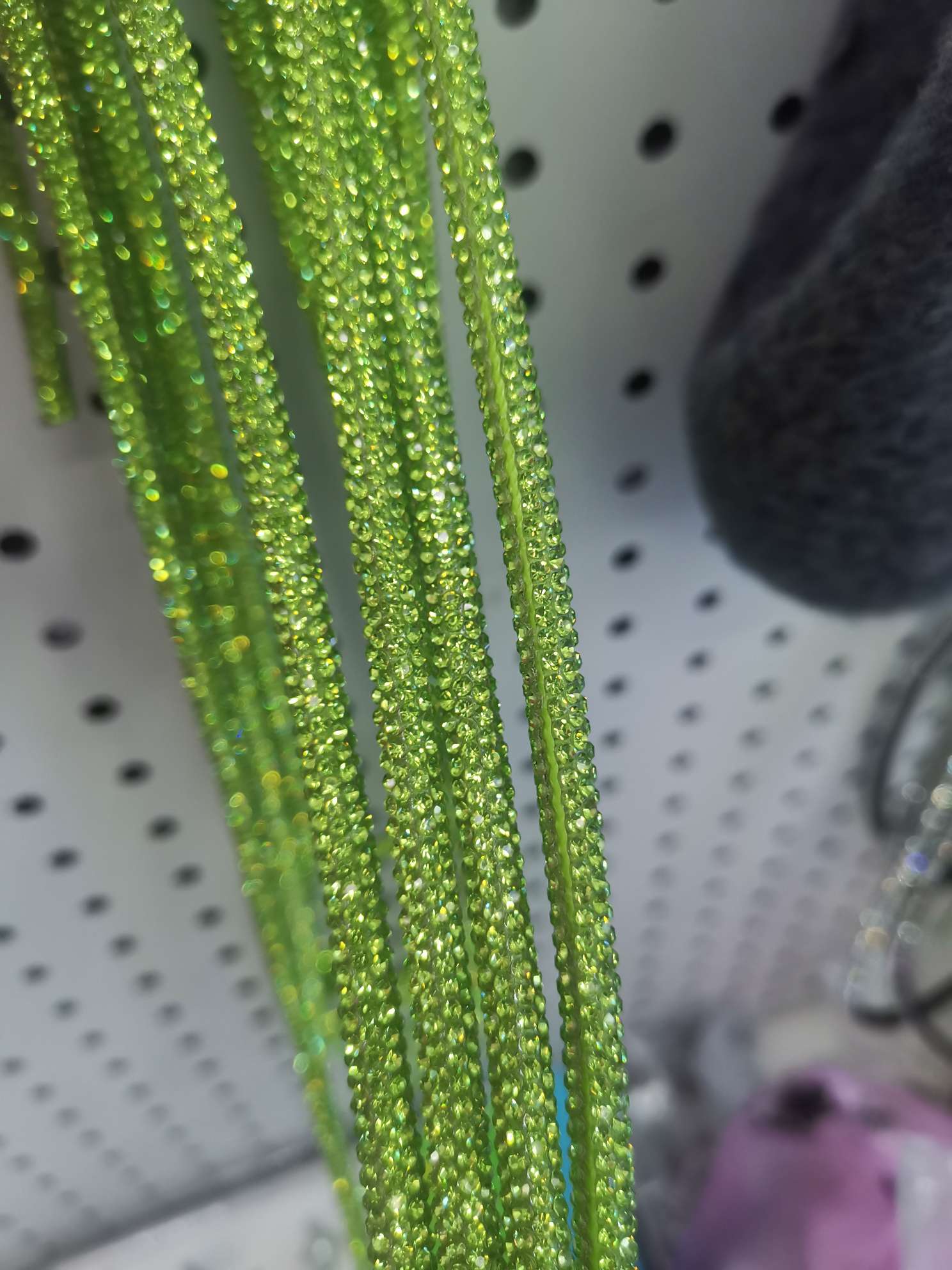 抽绳亮钻/箱包配件/鞋服装饰细节图