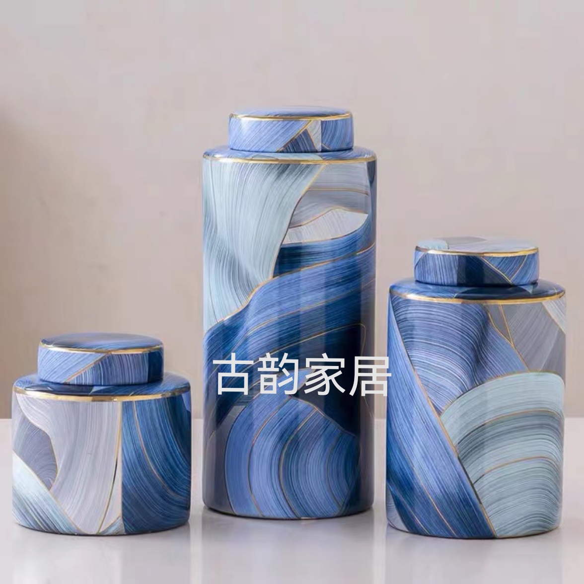 800℃ real gold baked flower vase detail image 3