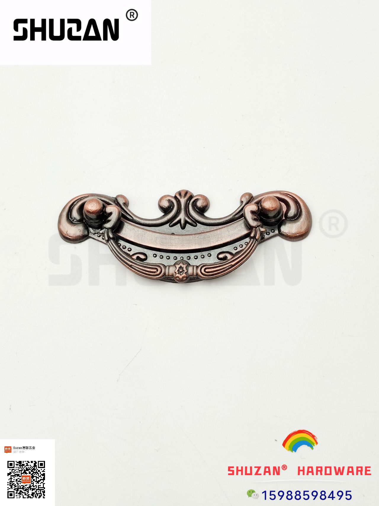 The retro cabinet door handle is exquisite, sturdy and durable, and easy to install details Picture