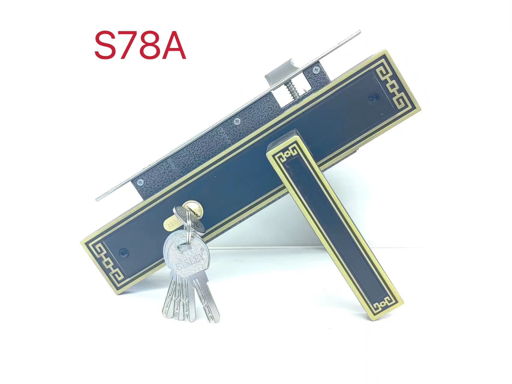 Handle Lock Household Safety Solid Wooden Door Handle Lock Indoor Wooden Door Lock Manufacturers Wholesale full figure