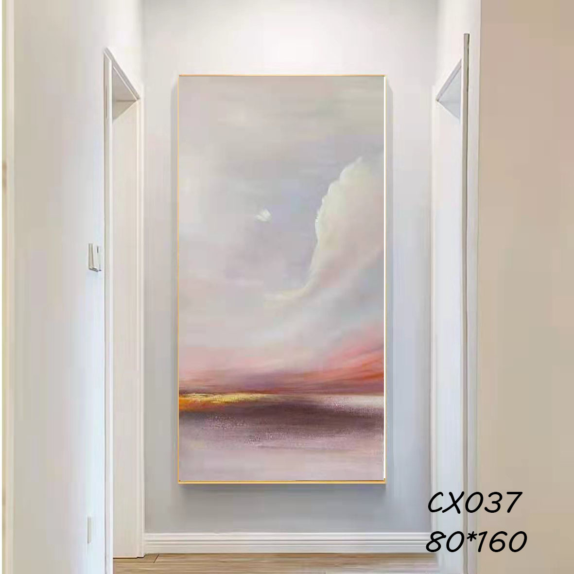 Modern Simple Hotel Decorative Painting details Picture