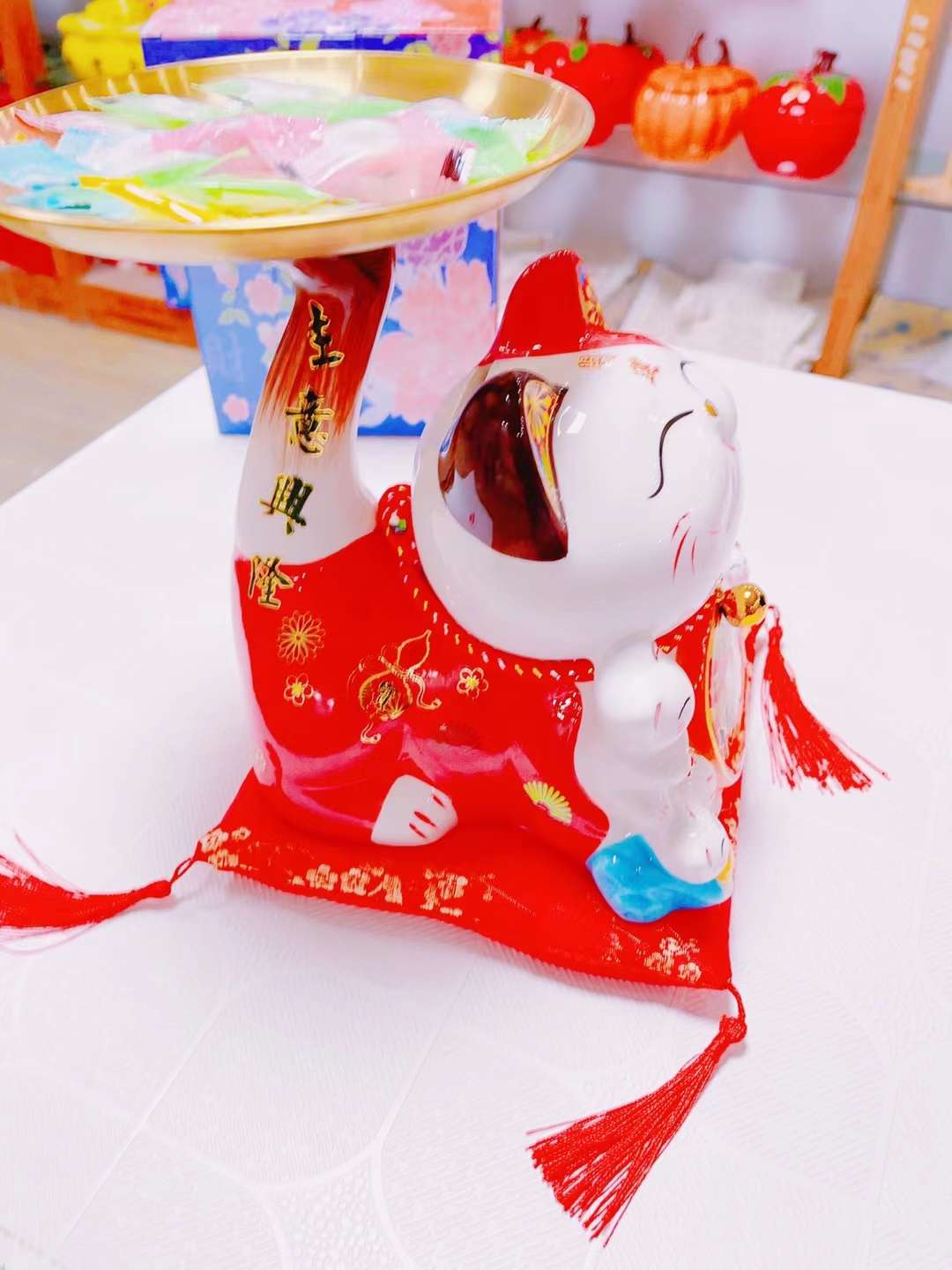 招财猫实物图