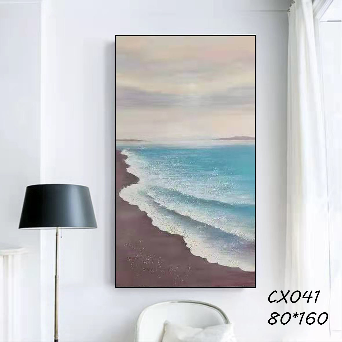 Modern Simple Hotel Decorative Painting full figure