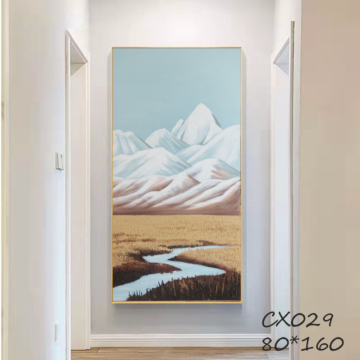 Modern Decorative Painting Hotel Tooling Decorative Painting Application Scenario