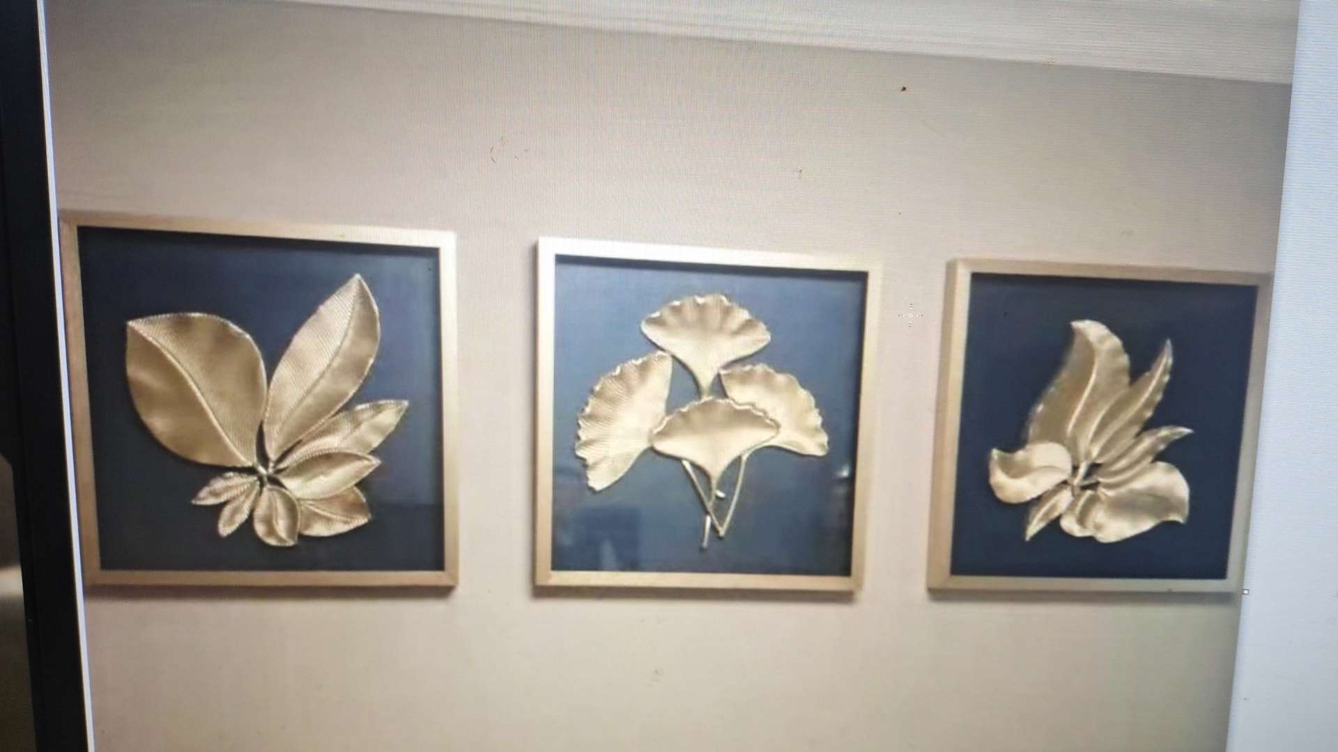 The wall decoration hanging pieces for the entrance foyer, the light luxury three-dimensional corridor wall decoration, the creative living room sofa background wall decoration details Picture