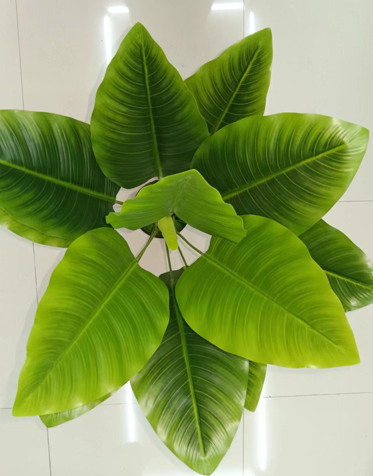 北欧ins芭蕉叶仿真植物中型落地盆栽旅人蕉龟背