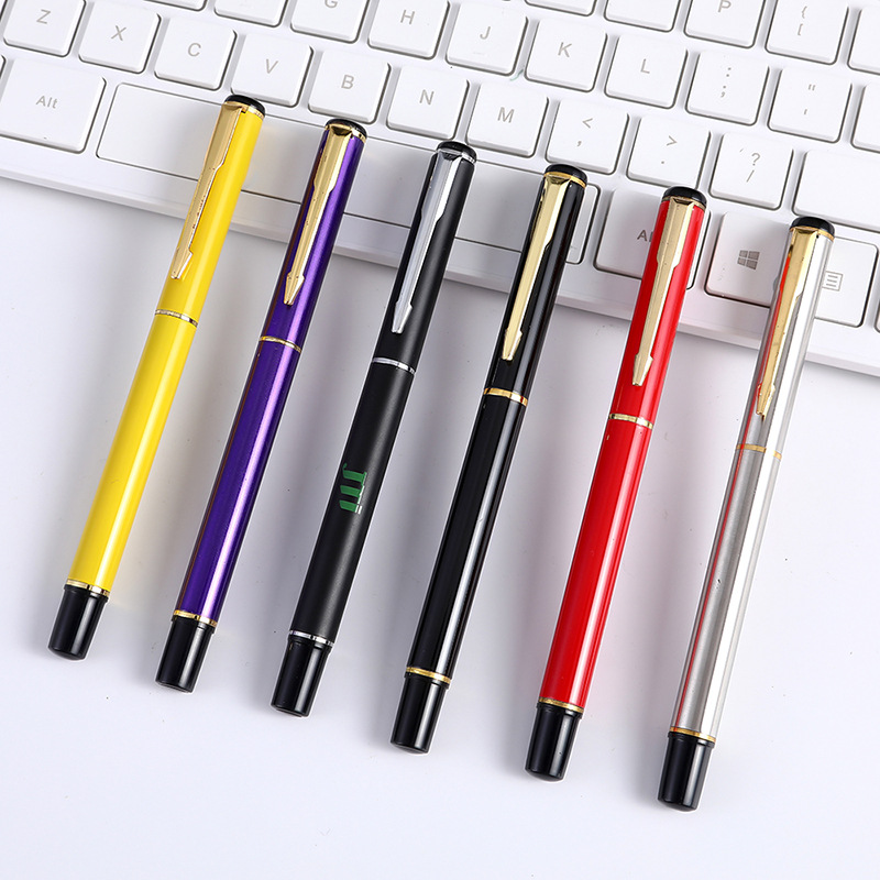 Factory direct sales of office gift signature metal bead pen