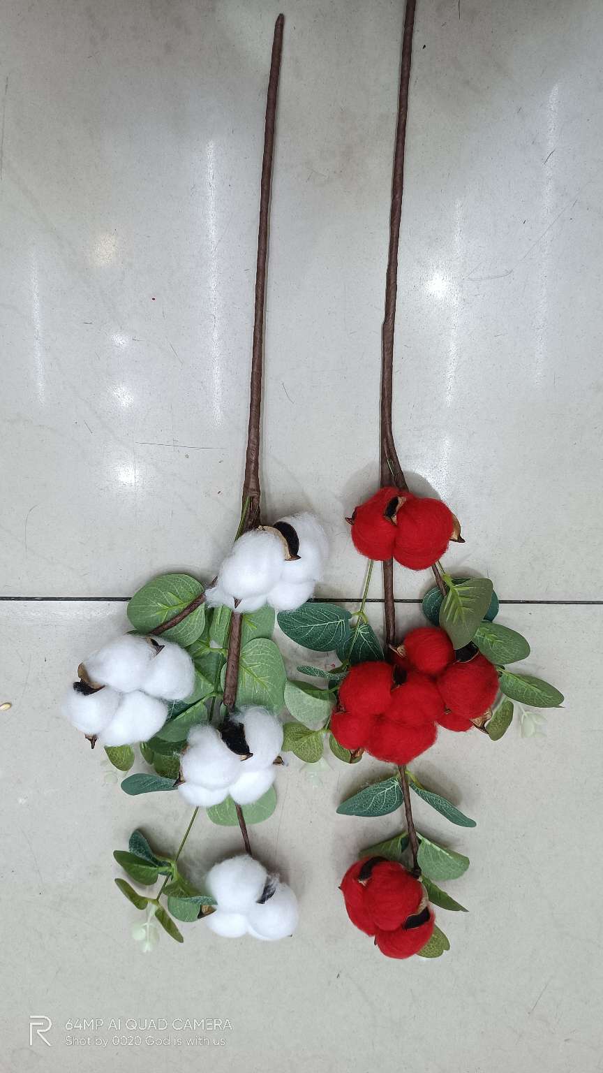 Dried flower reeds, roses, peonies, artificial PE decorative flowers, wedding craftsmanship detail image 4