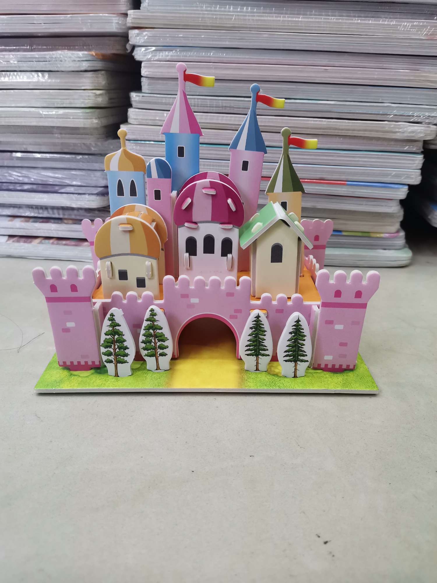 DIY children's educational assembly model toys promotional items, gifts, 3D jigsaw puzzles detail image 3