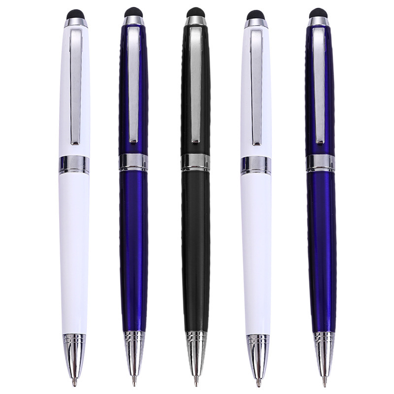 Business office touch screen metal ballpoint pen details Picture