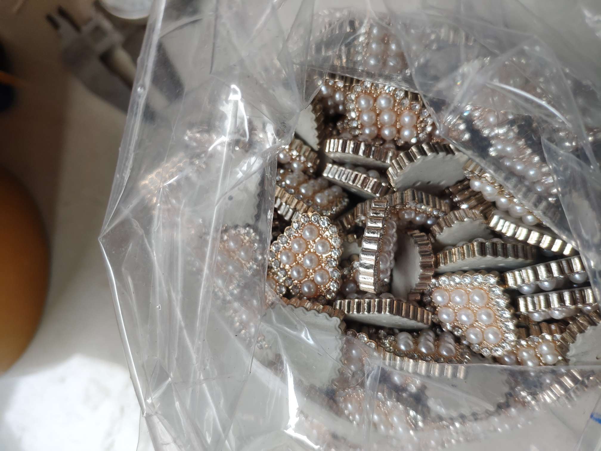 塑料桃心铆钉 爱心形撞钉 脚子 箱包服装配件详情图9