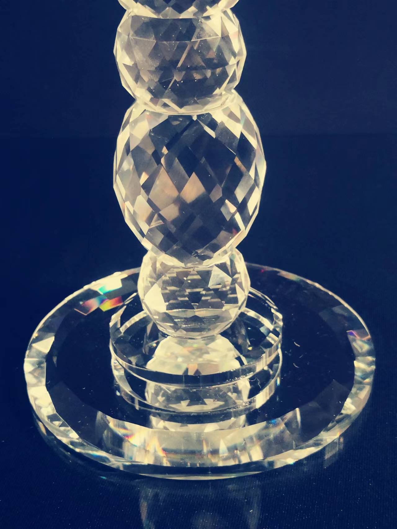厂家直销水晶烛台玻璃烛台详情图5