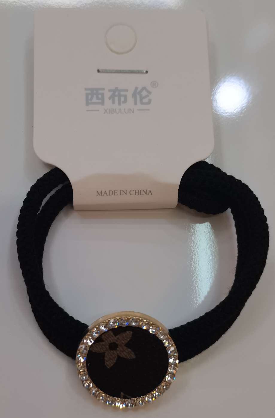【 Xibulun Accessories 】 Adult premium nylon alloy rubber band accessories, Grade A, pointed bottom, rhinestone, leather, Internet bestseller, thick rope rubber band, high-end and elegant, the first choice for women, gay girls and young girls details Picture