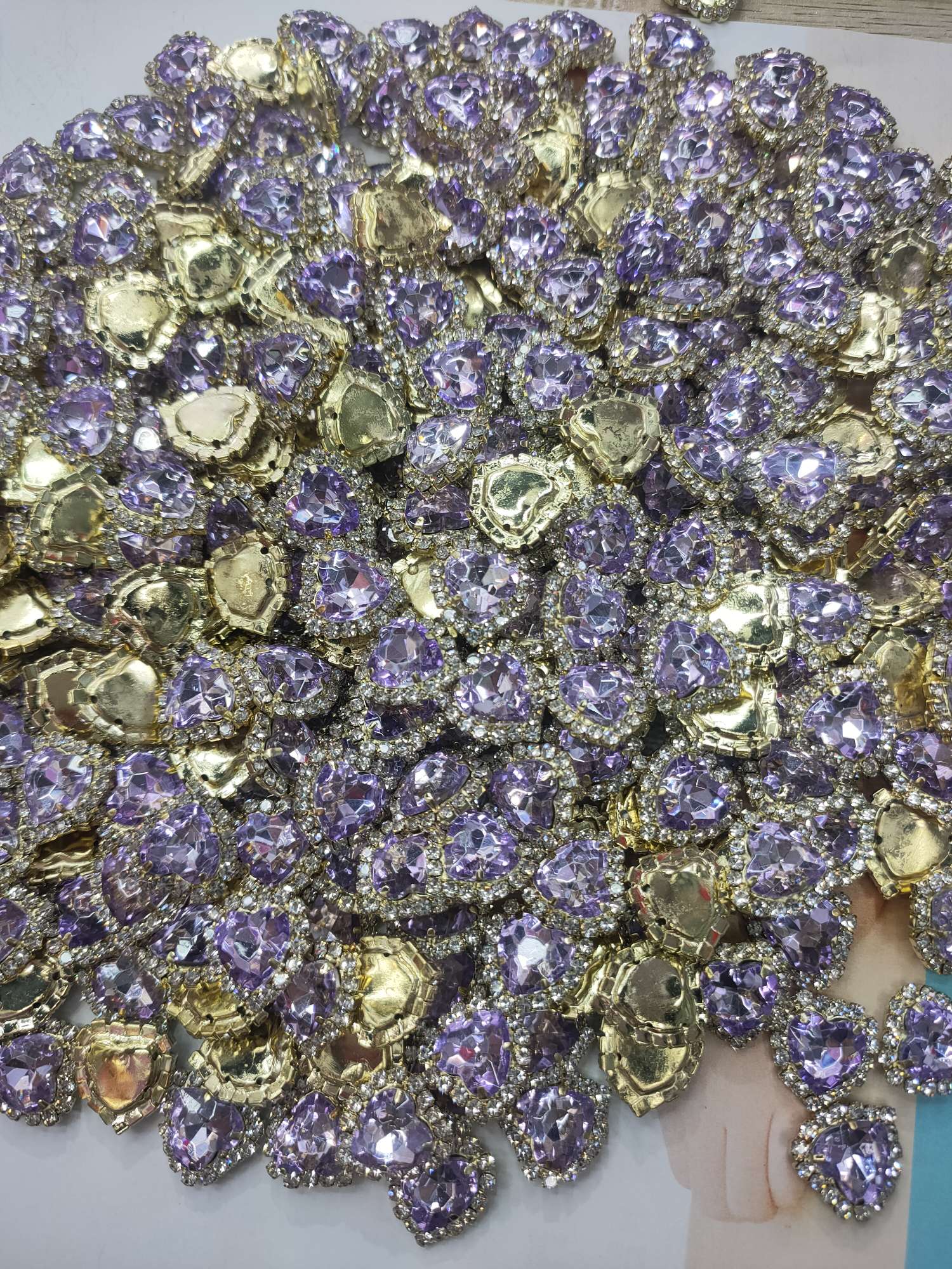 DIY钻饰白底实物图