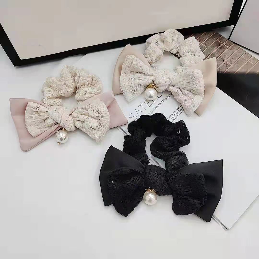 Bow hairpin at the back of the head, elegant Korean-style lady hairpin, large horizontal hairpin for adult women, headband