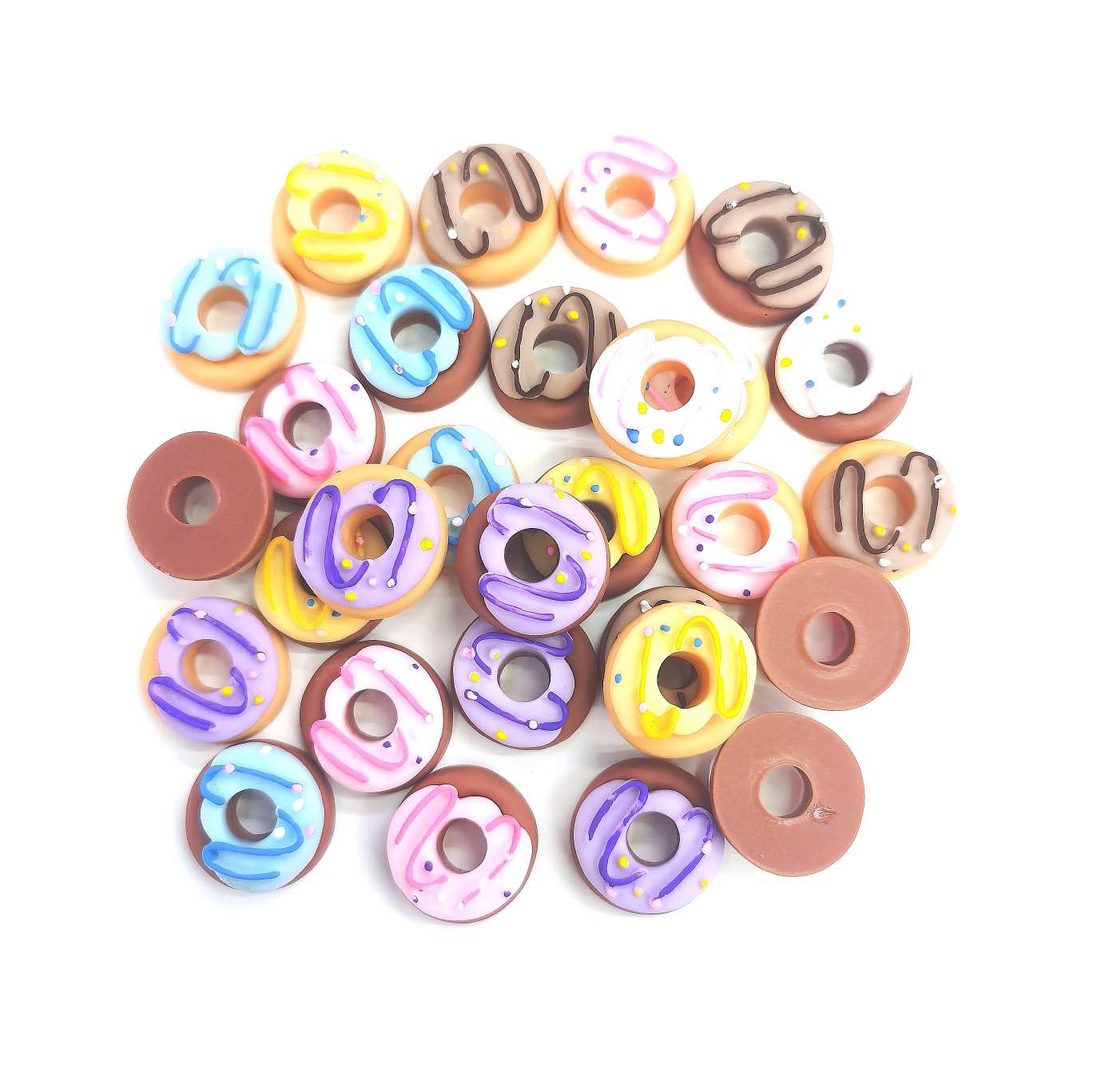 500 sets of supermarket and convenience store simulation bottles, food toys, mobile phones, refrigerators, stickers, fun decorations, DIY house play toys, pendants, cookies pic 10