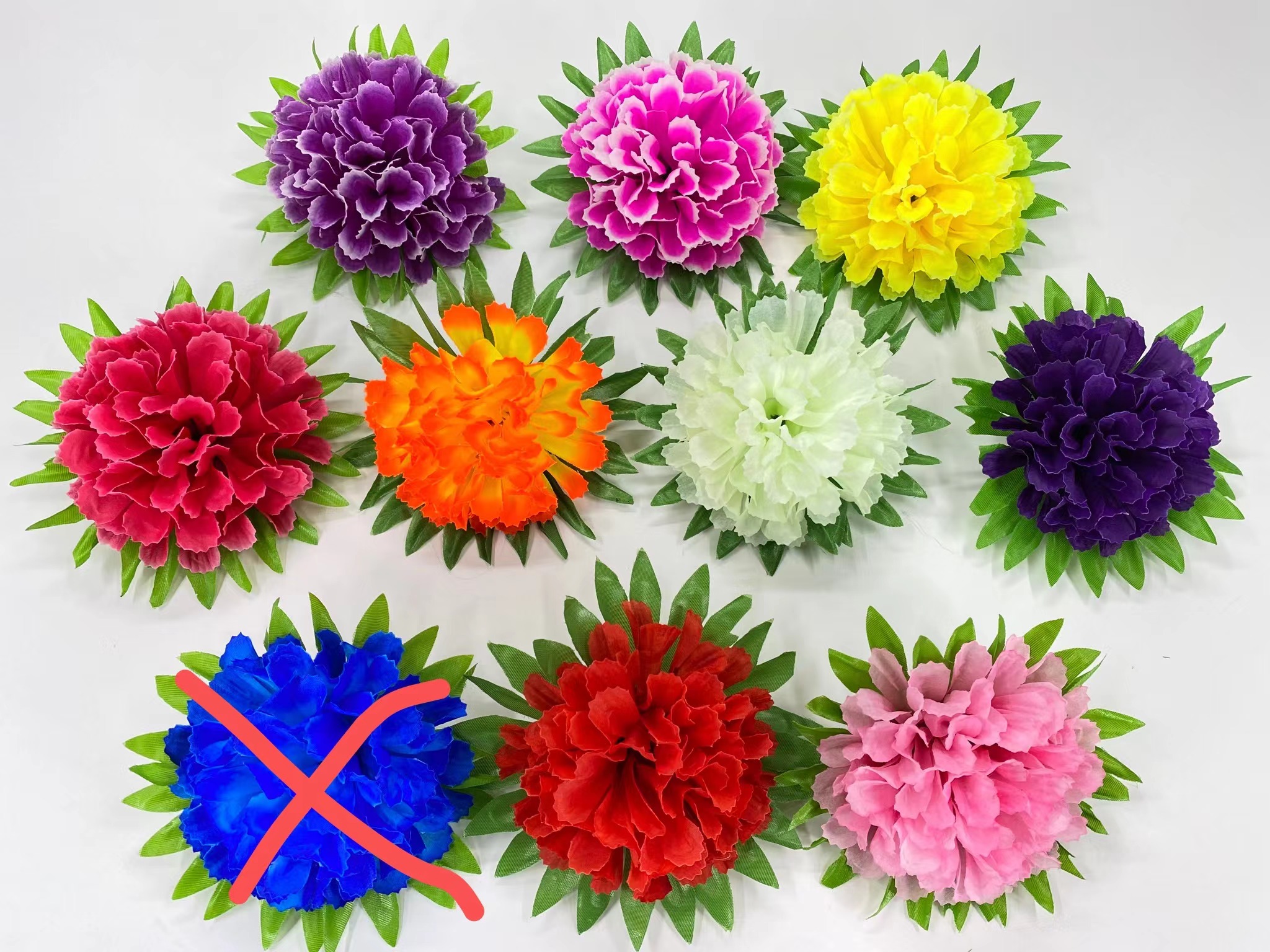 7 pieces of 75 cm 4-layer non-woven fabric artificial flowers Application Scenario
