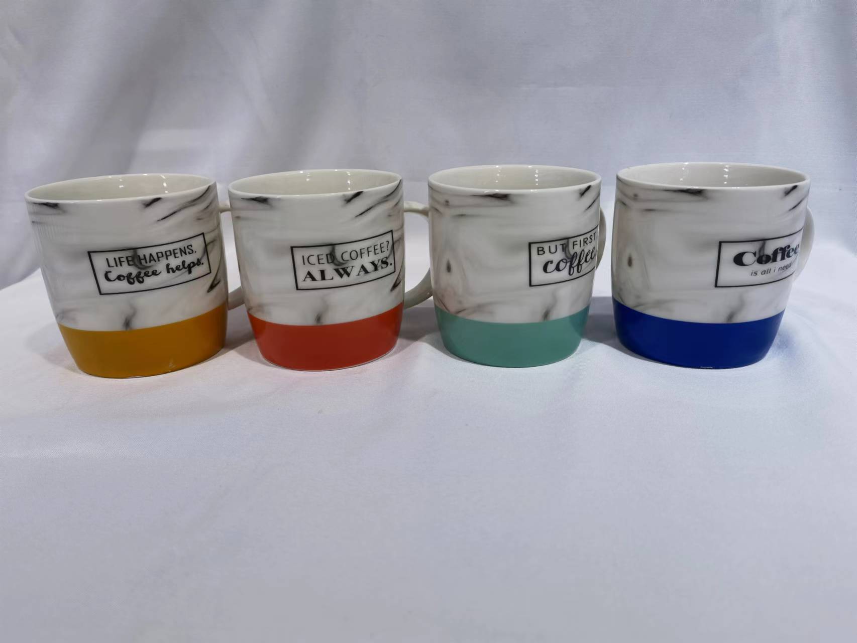 大理石花纹陶瓷杯 星碧XB100