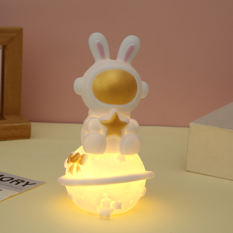 宇航员系列太空人月球灯书桌面小摆件男孩女孩生日儿童节创意礼物HW30230302详情6