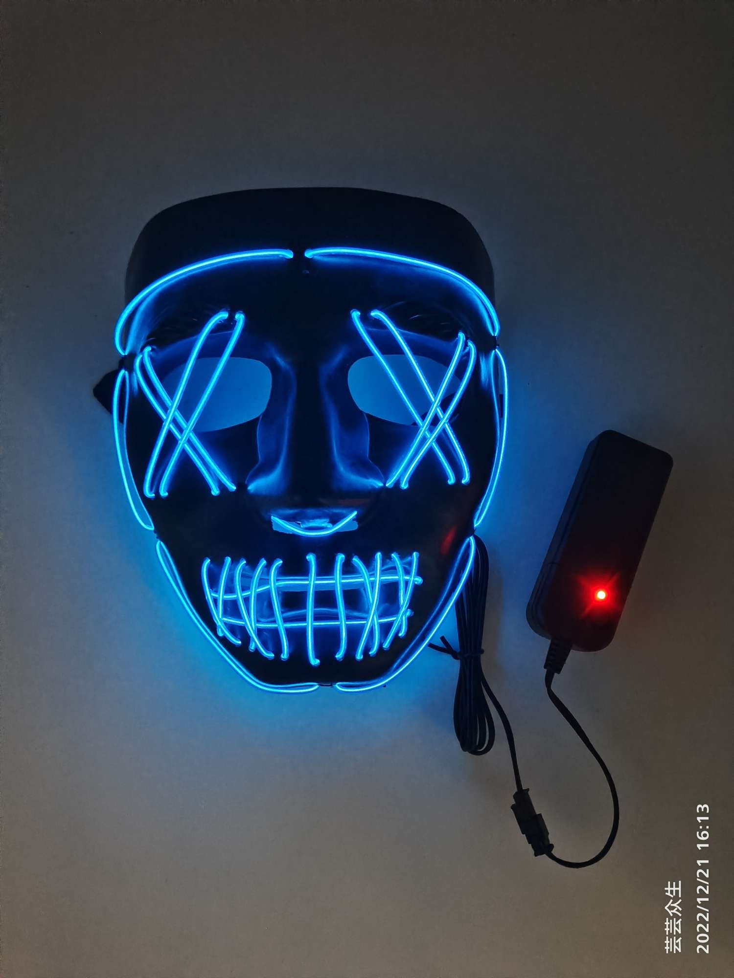 万圣节产品  发光面具详情图5