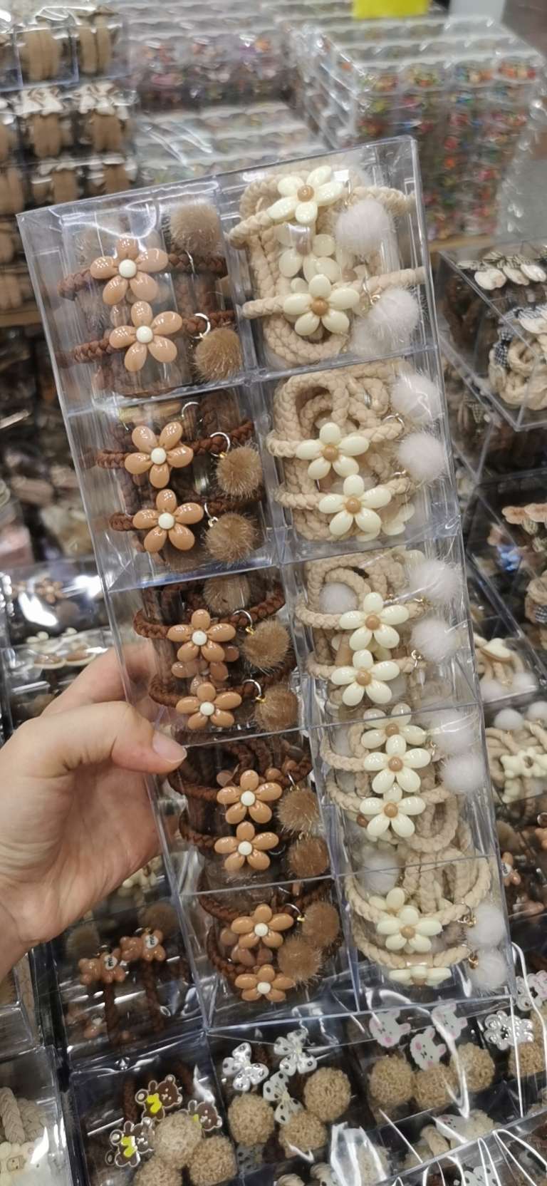小花皮筋