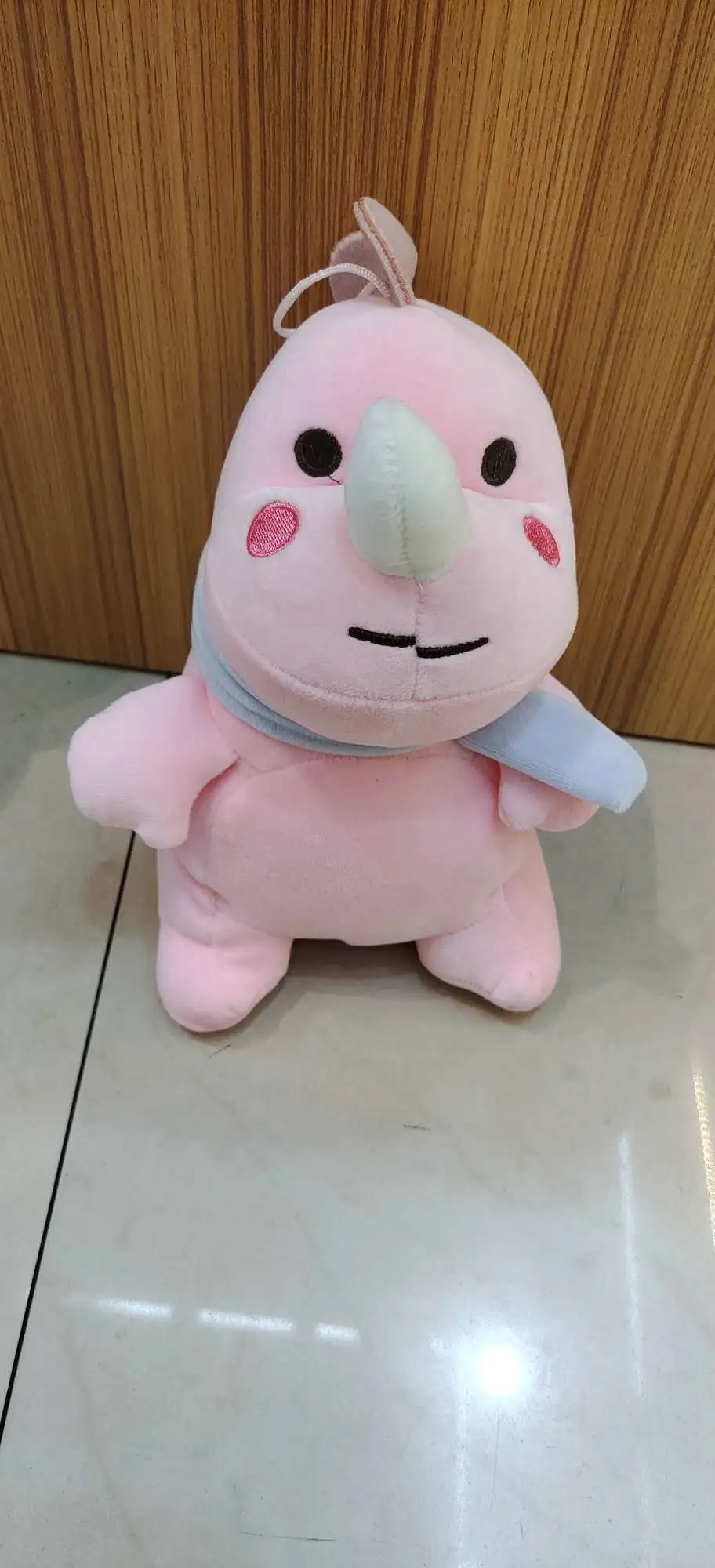 Wholesale rhinoceros plush toy claw machine figurines 1