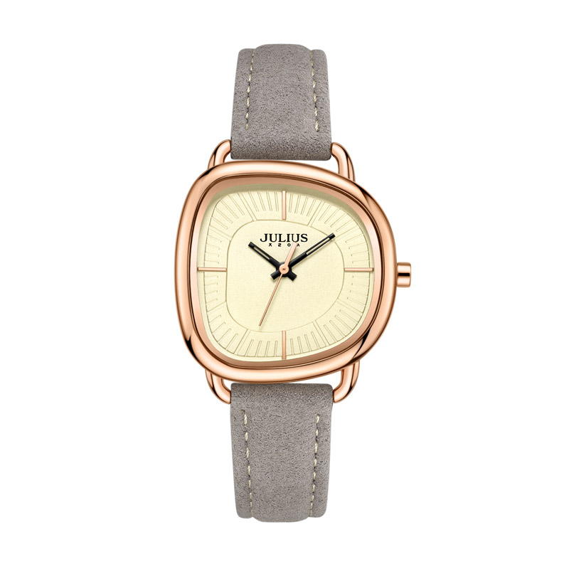Yiwu quality product JULIUS Korean version women's waterproof and fashionable white-collar quartz watch JA-1393 details Picture