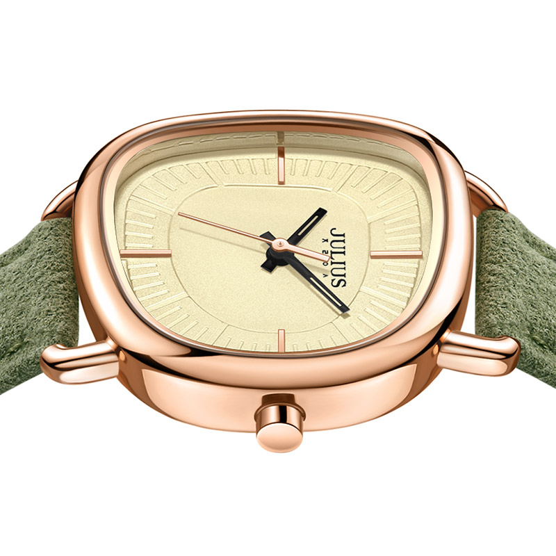 Yiwu quality product JULIUS Korean version women's waterproof and fashionable white-collar quartz watch JA-1393 Item Picture