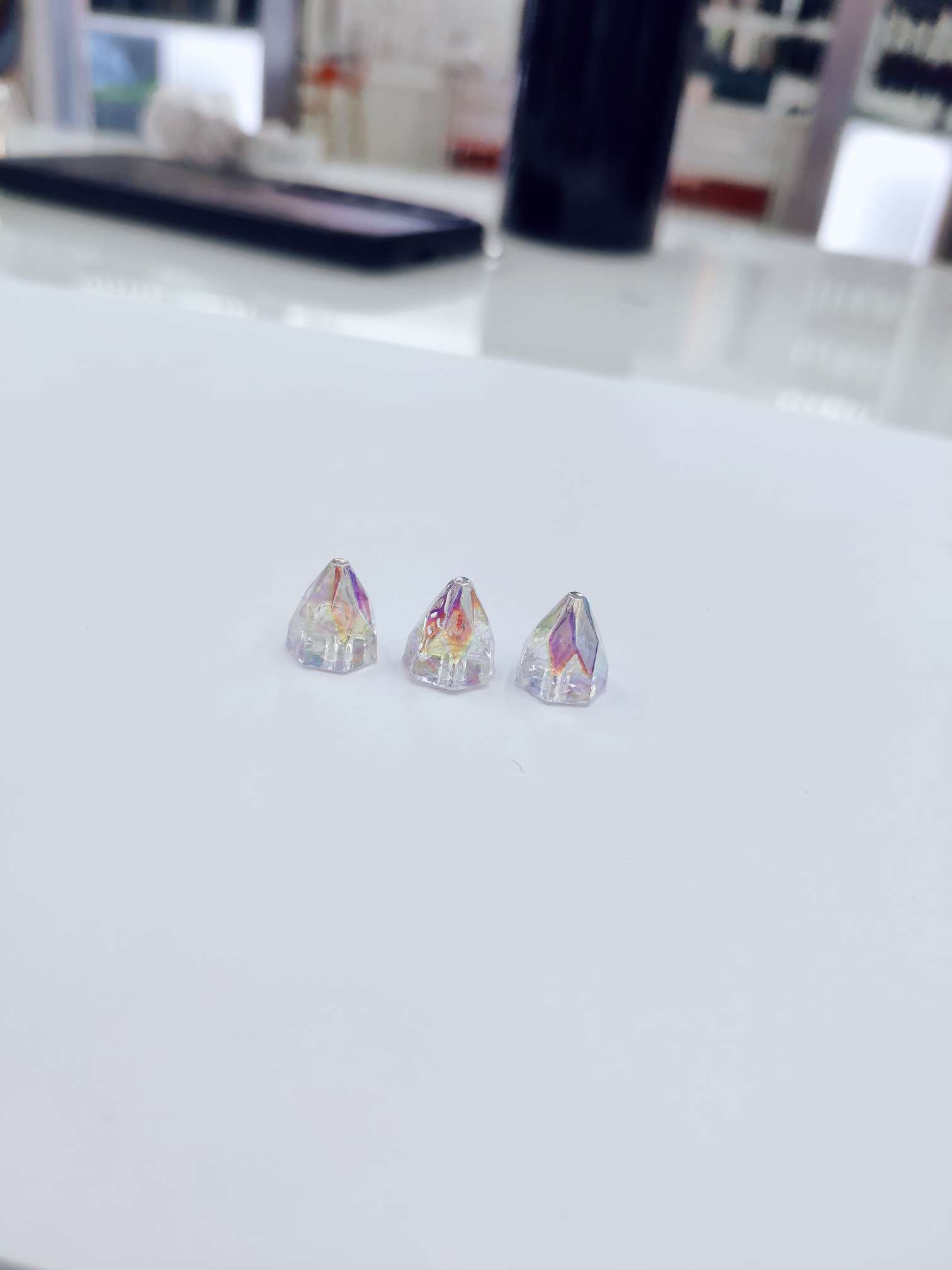 塑料桃心铆钉 爱心形撞钉 脚子 箱包服装配件详情图13