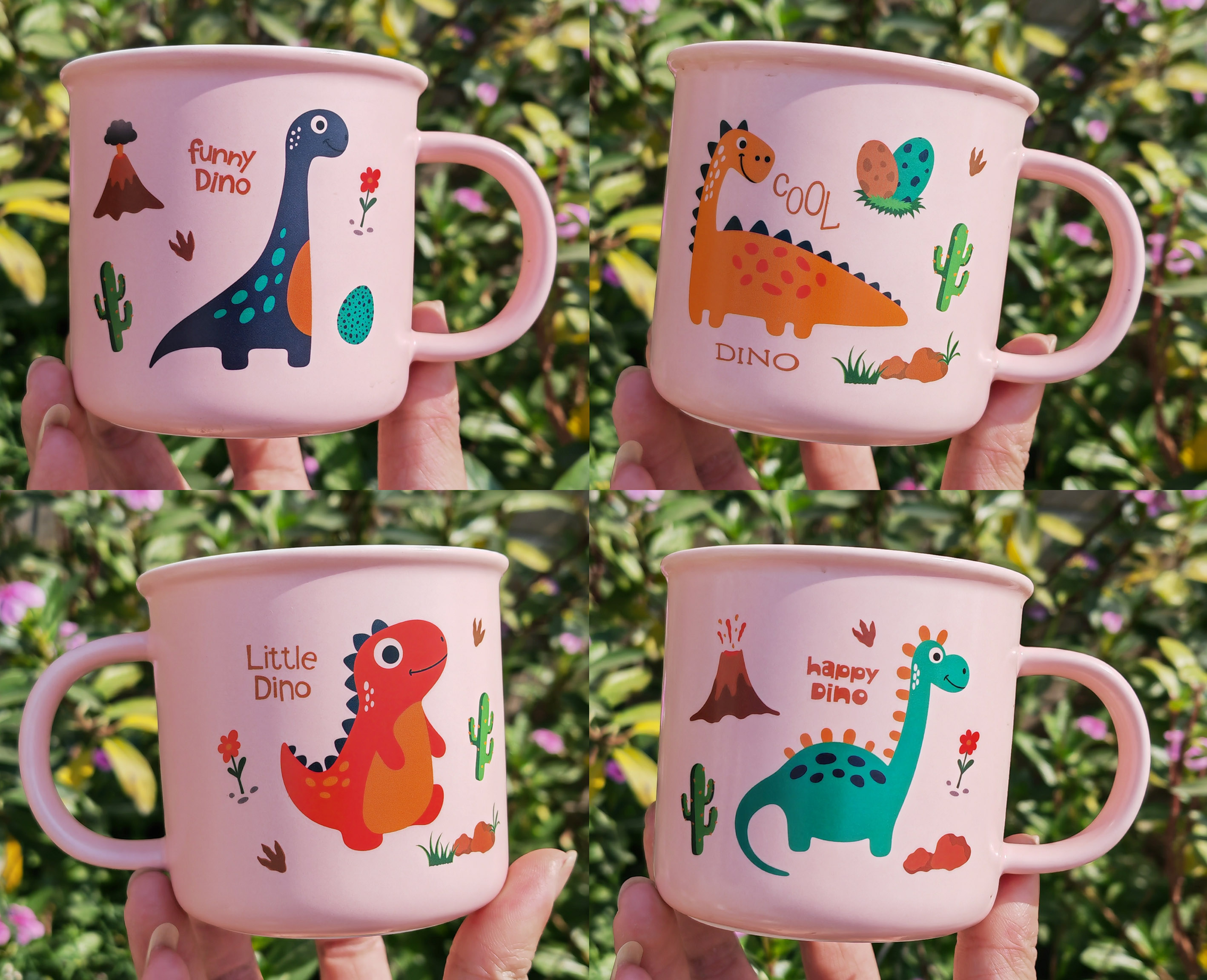  办公室喝水高颜值风陶瓷马克杯卡通图案陶瓷杯家用牛奶杯水杯学生杯礼品赠送杯伴手礼杯