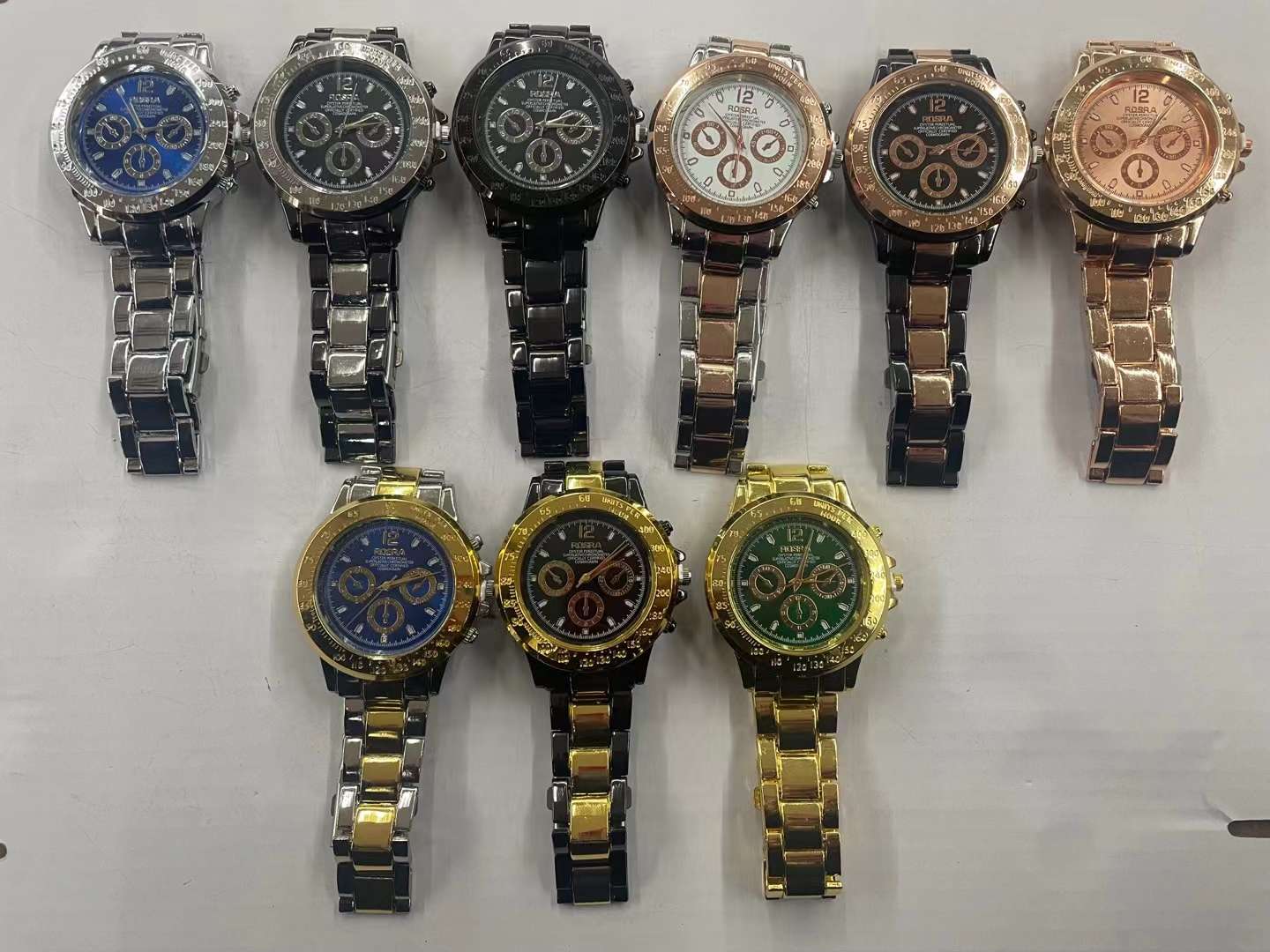 Quartz watches for men and women, steel band quartz watches for men and women, hot-selling steel band quartz watches for men and women details Picture