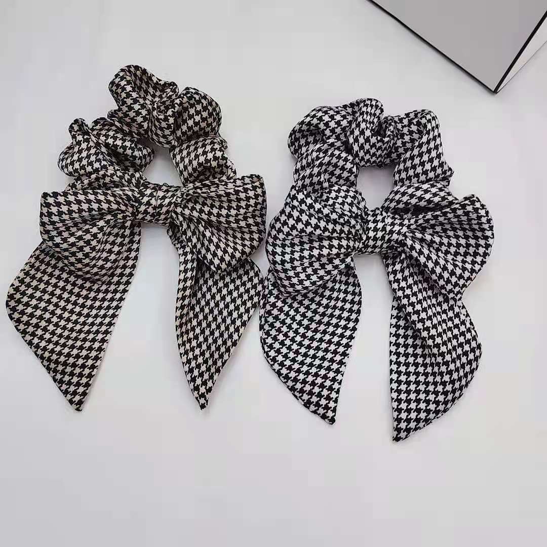 Bow hairpin at the back of the head, elegant Korean-style lady hairpin, large horizontal hairpin for adult women, headband Specification image