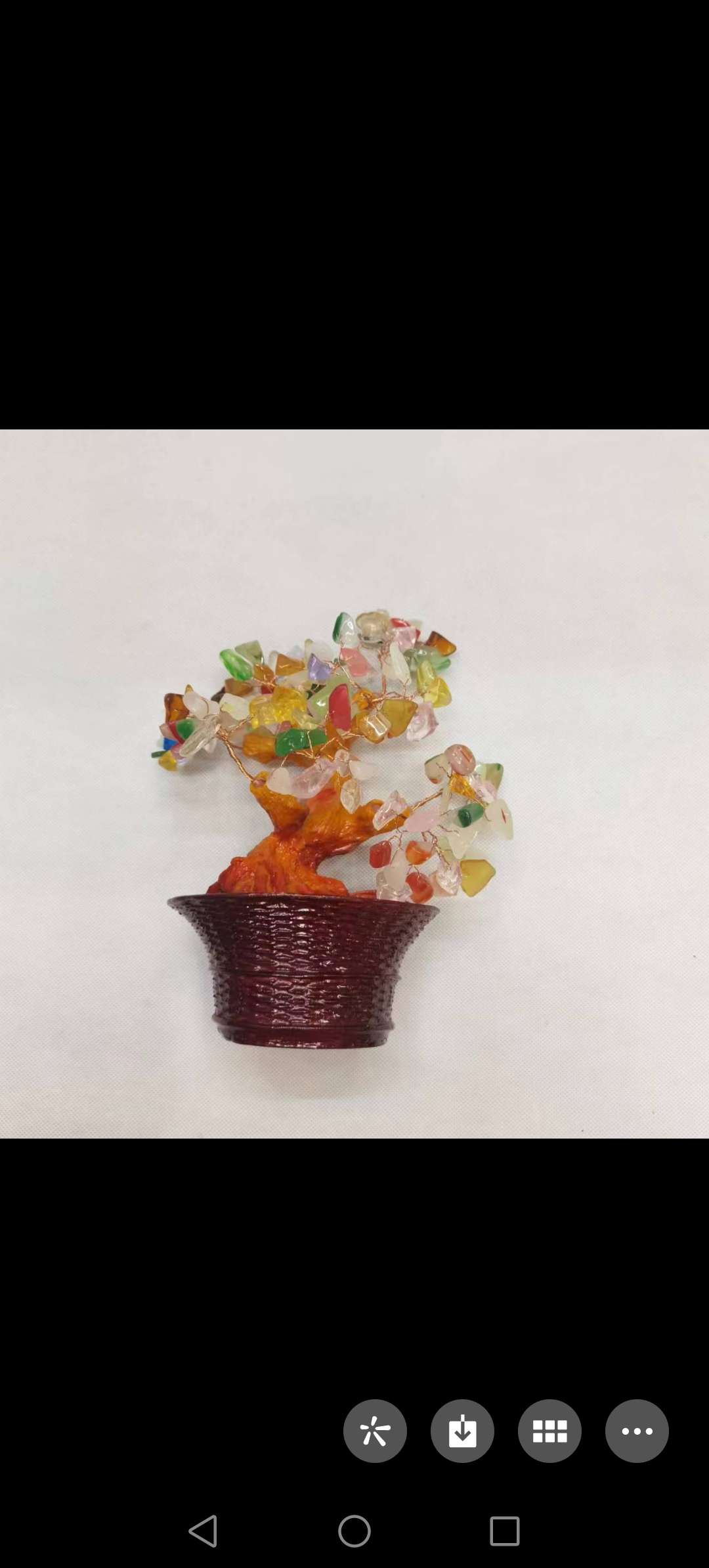 树脂花发财树.家庭摆件