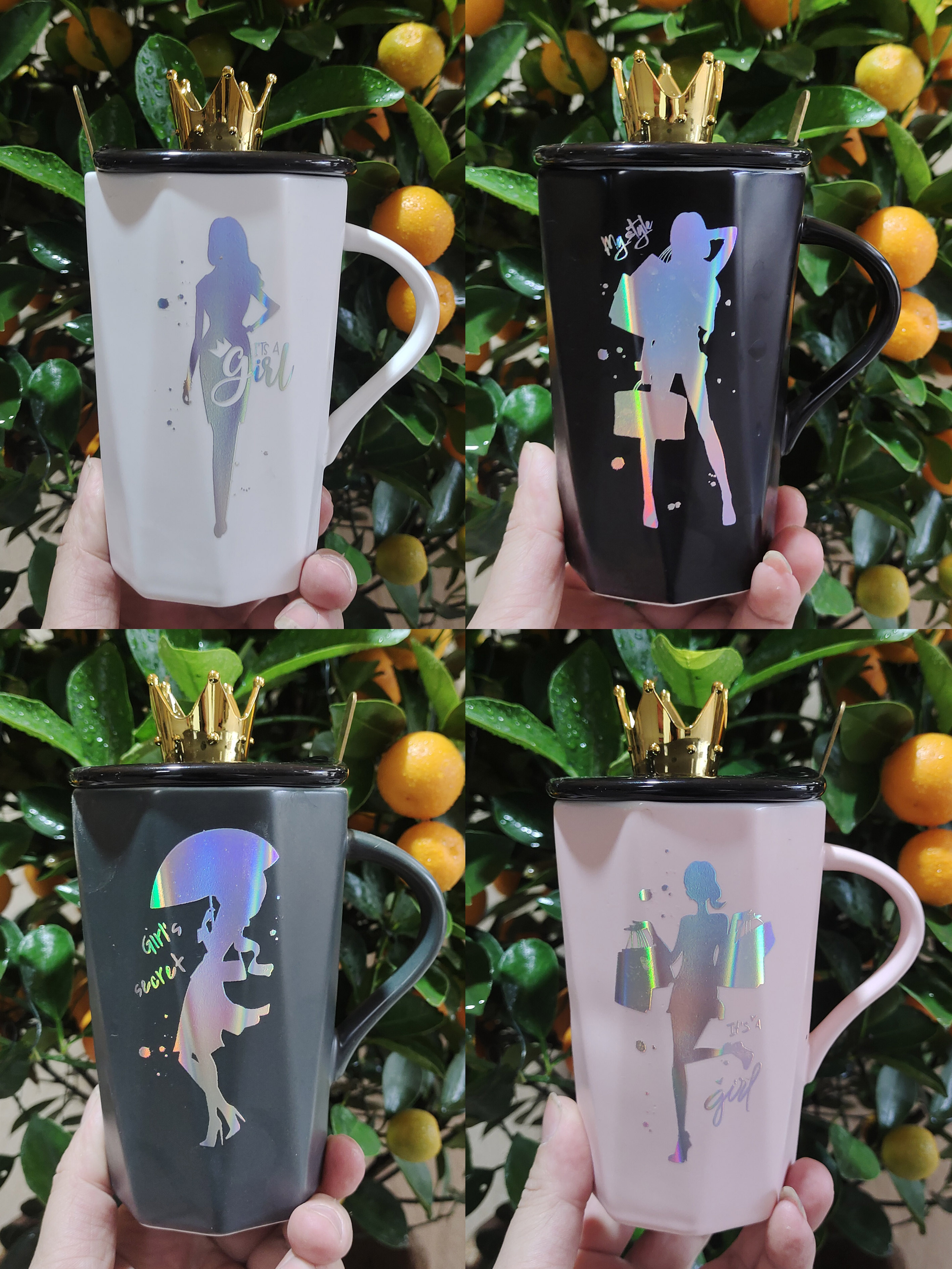 马克杯/陶瓷杯白底实物图