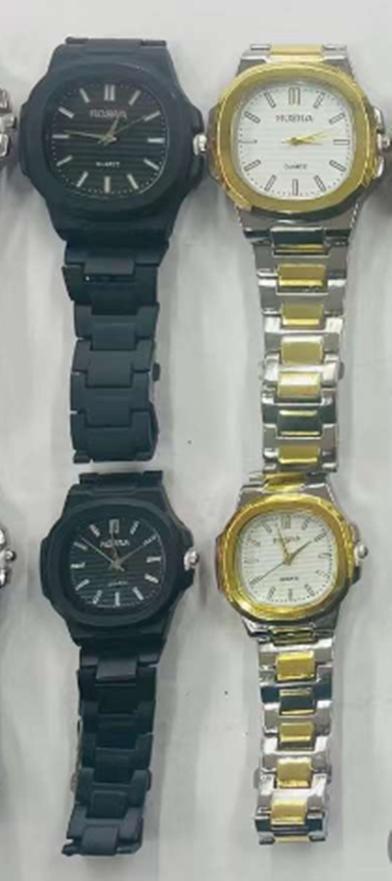 Quartz watches for men and women, steel band quartz watches for men and women, hot-selling steel band quartz watches for men and women Specification image