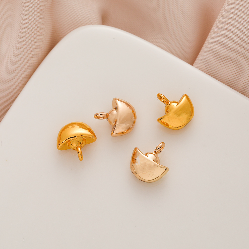 纯铜手链吊坠 项链吊坠DIY沙金系列