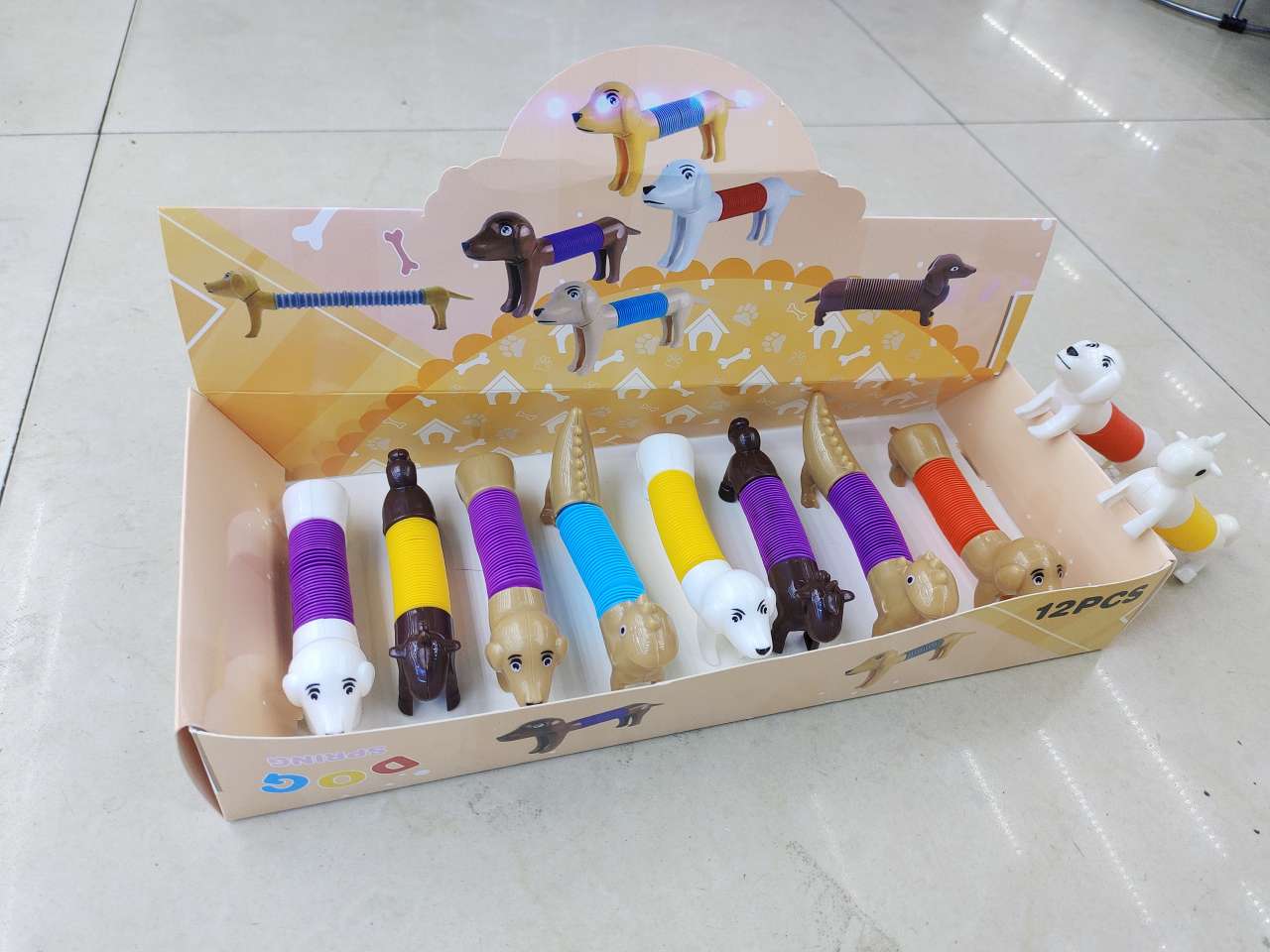拉伸管玩具水管带灯管DIY玩具详情图3