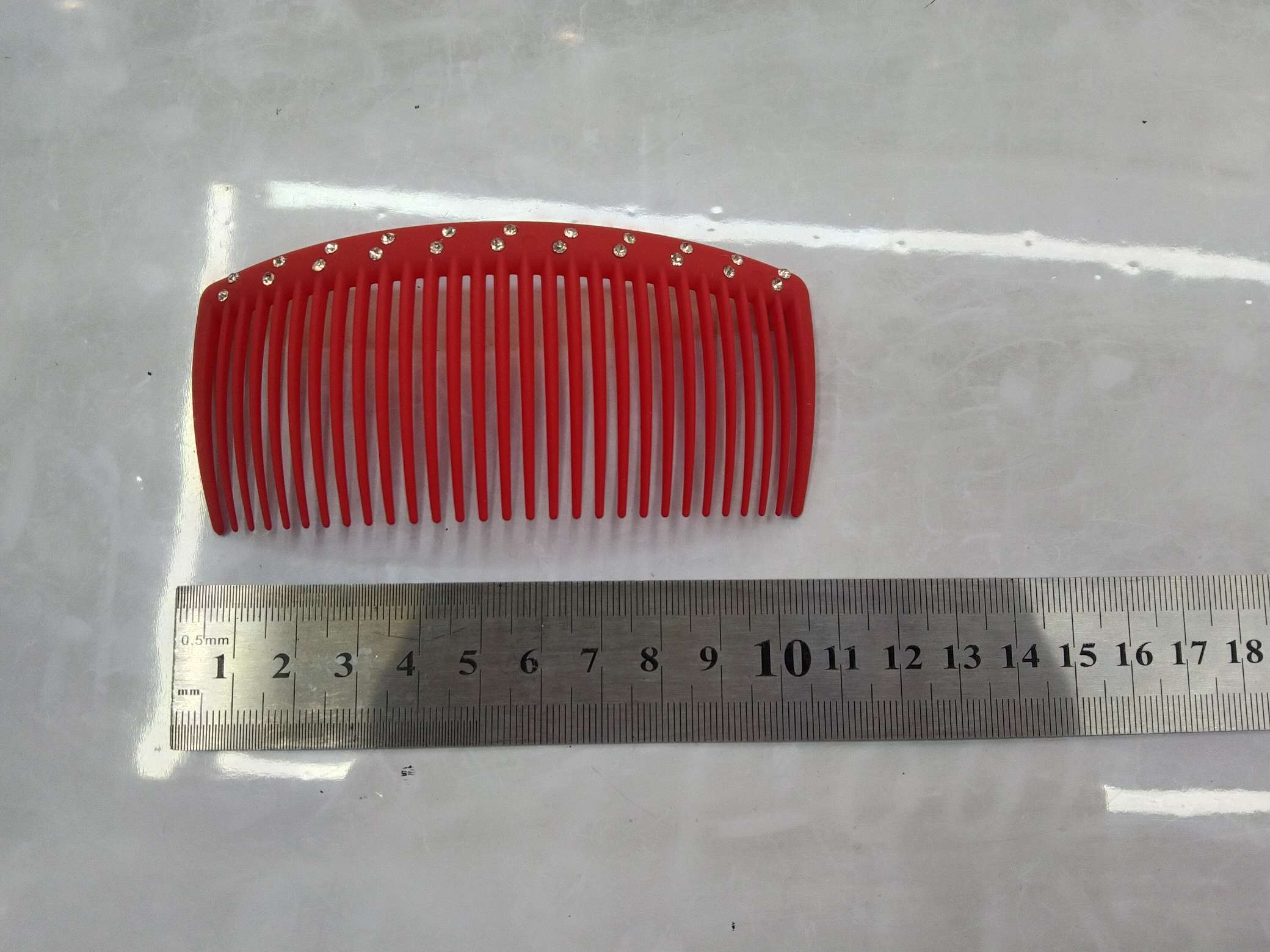 叉梳加钻，6色包装，厂家直销外贸订货。