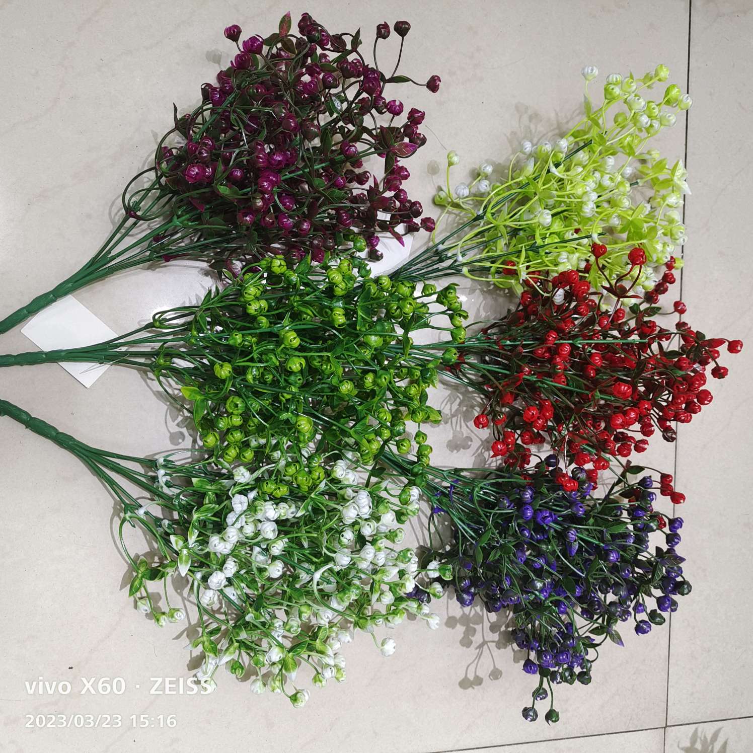 Artificial plant: Single asters